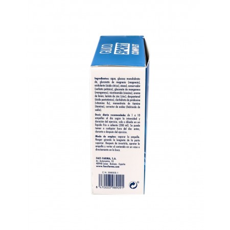 GLUCOSPORT COMPLET GLUCOSA 20 AMPOLLAS BEBIBLES 10 ML