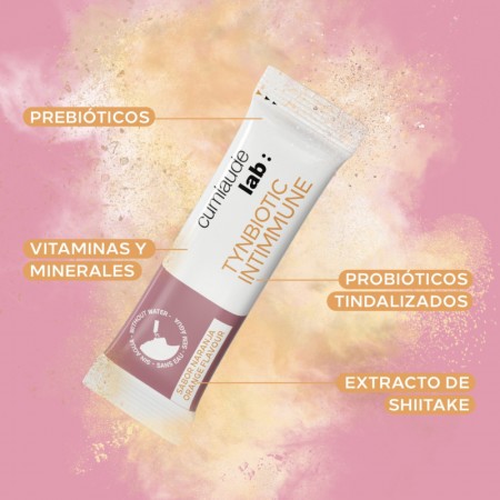 CUMLAUDE LAB: TYNBIOTIC INTIMMUNE 28 STICKS BUCODISPERSABLES 1,5 G SABOR NARANJA