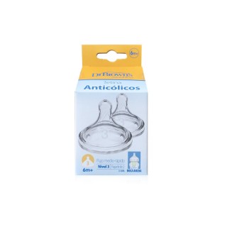 TETINA SILICO BOCA ANCHA DR BROWN´S NATU FL Nº3 ANCHA