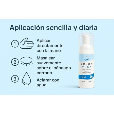 BRUDY WASH ESPUMA DE PARPADOS 50 ML