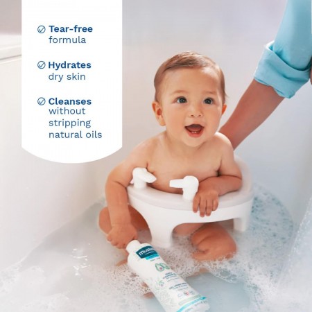 MUSTELA DUPLO GEL DERMOLIMPIADOR SUAVE 2 X 500 ML