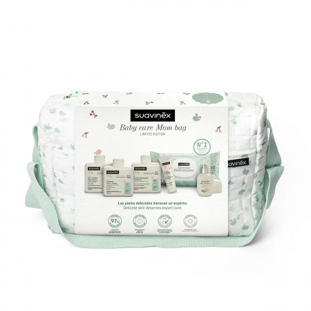 SUAVINEX BOLSO WELCOME BABY SET COLOR VERDE CLARO