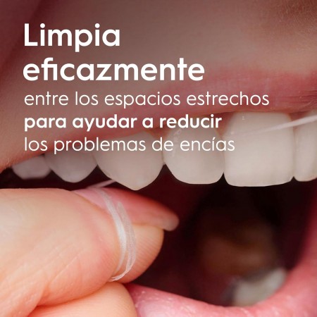 ORAL-B ESSENTIAL FLOSS FLUOR MENTA SEDA DENTAL CON CERA 50M