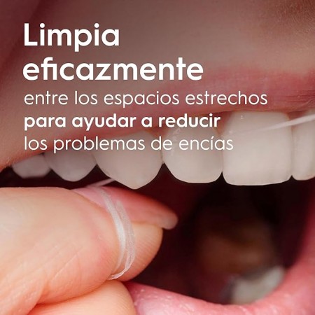 ORAL-B ESSENTIAL FLOSS FLUOR MENTA SEDA DENTAL CON CERA 50M