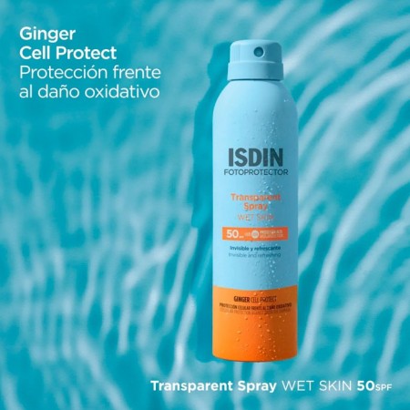 ISDIN FOTOPROTECTOR SPF50 TRANSPARENT WET SKIN SPRAY 100 ML