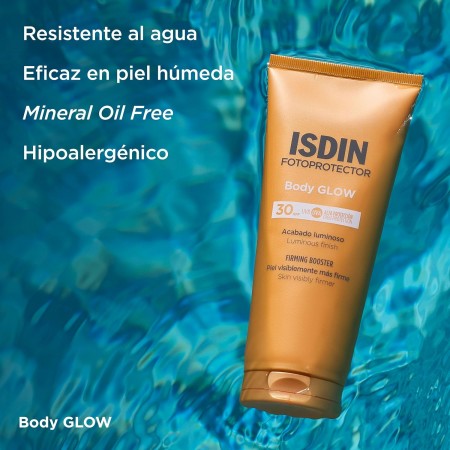 ISDIN FOTOPROTECTOR CORPORAL BODY GLOW SPF 30 CREMA 200ML