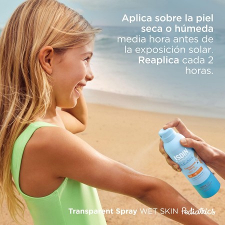ISDIN FOTOPROTECTOR SPF+50 PEDIATRICS SPRAY TRANSPARENTE 250 ML