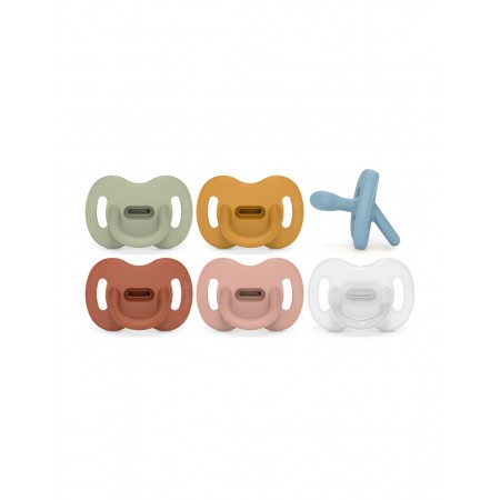SUAVINEX CHUPETE TETINA SILICONA TODOSILICONA 0-6 MESES