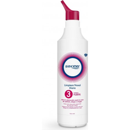 RHINOMER PLUS FUERZA 3 FUERTE USUARIOS FRECUENTES FUERZA SPRAY 125 ML