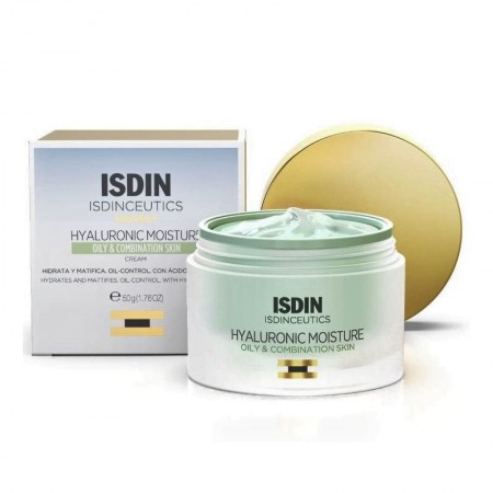 ISDINCEUTICS HYALURONIC MOISTURE OILY PIEL MIXTA/GRASA CREMA 50ML
