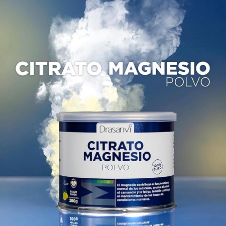 DRASANVI CITRATO DE MAGNESIO POLVO SABOR A LIMON 200 G