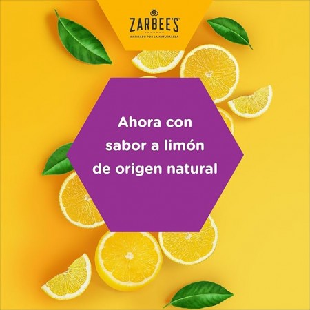 ZARBEES GARBANTA & EXT INMUNIDAD SABOR MIEL Y LIMON 24 PASTILLAS PARA CHUPAR