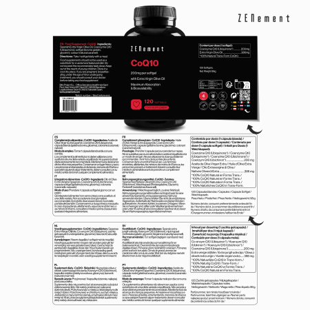 ZENEMENT COQ10 120 CAPSULAS BLANDAS