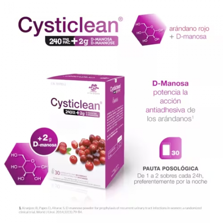 CYSTICLEAN D-MANOSA 30 SOBRES
