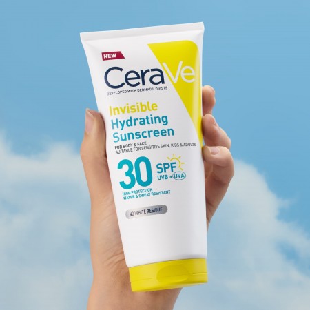 Modo de aplicación de la loción protectora hidratante CeraVe SPF 30