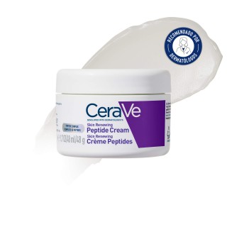 CeraVe Skin Renewing crema con péptidos de 48 g recomendada por dermatólogos