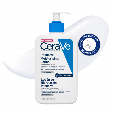 Loción corporal CeraVe Intensive Moisturising Lotion para hidratar intensamente la piel