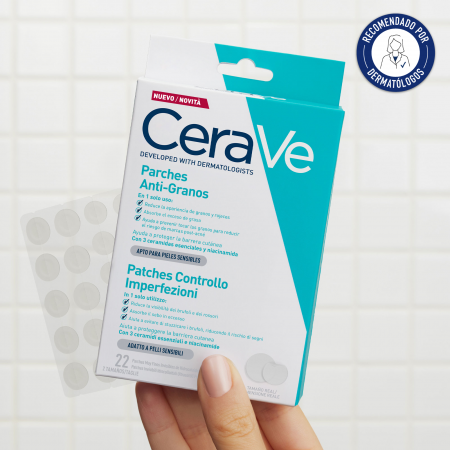 CERAVE PARCHES CONTROL IMPERFECCIONES 22 PARCHES
