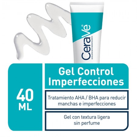 Tratamiento exfoliante CeraVe con AHA y BHA para reducir marcas e imperfecciones