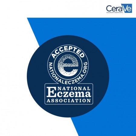Crema CeraVe avalada por la Asociación Nacional del Eczema para pieles sensibles