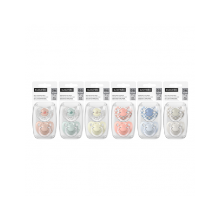 SUAVINEX CHUPETE DE SILICONA SX PRO ANATOMICO CLASICO DE 0 A 6 MESES 2 CHUPETES