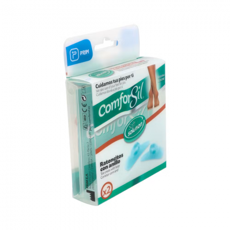 COMFORSIL RATONCITO DE SILICONA CON ANILLO TALLA M CC226M 2 UNIDADES