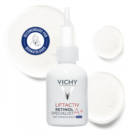 Vichy Liftactiv Sérum Retinol Specialist de 30 ml recomendado por dermatólogos