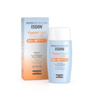 FOTOPROTECTOR ISDIN SPF-50+ FUSION FLUID COLOR 50ML