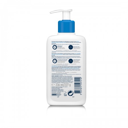 Detalle de la composición, ingredientes y modo de uso de la loción CeraVe