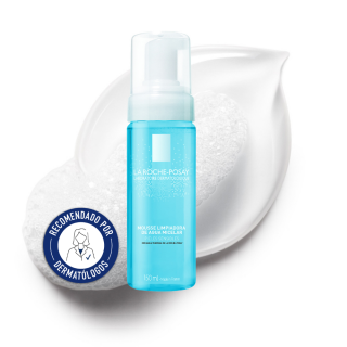 La Roche-Posay Toleriane espuma micelar limpiadora recomendada por dermatólogos para piel sensible