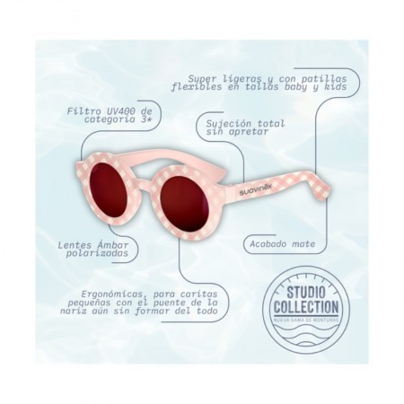 SUAVINEX GAFAS DE SOL INFANTIL POLARIZADAS STUDIO COLLECTION CATEGORIA DE FILTRO 3 DE 8 A 14 AÑOS