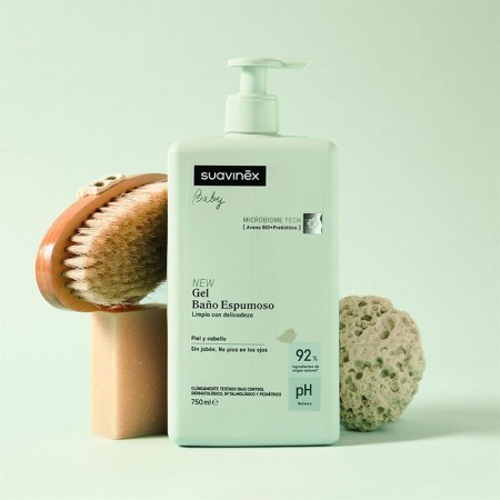 SUAVINEX PEDIATRIC GEL BAÑO ESPUMOSO PIELY CABELLO 750 ML