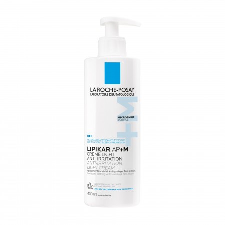Bálsamo calmante e hidratante diario Lipikar Baume AP+M ligera apto para pieles con tendencia atópica