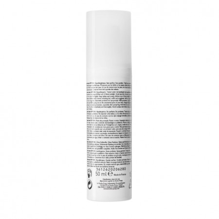 Vista posterior del envase de 50 ml de La Roche-Posay Anthelios Dermo-Pediatrics Bebé Loción Protectora