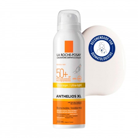 Protector solar en bruma fresca e invisible de rápida aplicación La Roche-Posay Anthelios XL SPF50+