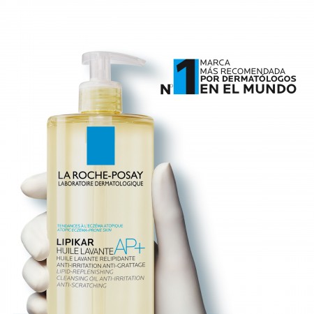 Aceite de ducha dermatológico para piel atópica de toda la familia La Roche-Posay Lipikar Aceite Lavante AP+ 750 ml