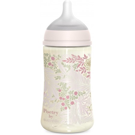 SUAVINEX BIBERON TETINA SILICONA FISIOLOGICA FLUJO M 270 ML