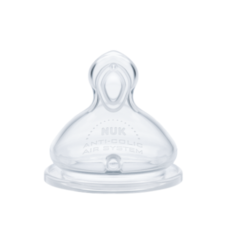 NUK TETINA SILICONA ANTICOLICO FIRST CHOICE T-XL +6 MESES 2 TETINAS