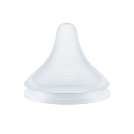 NUK TETINA SILICONA ANTICOLICO PERFECT MATCH T-FLOW CONTROL +6 MESES 2 UNIDADES