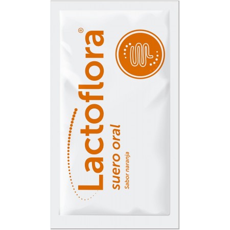 LACTOFLORA SUERO ORAL 6 SOBRES DUOCAM 6,58 G SABOR NARANJA