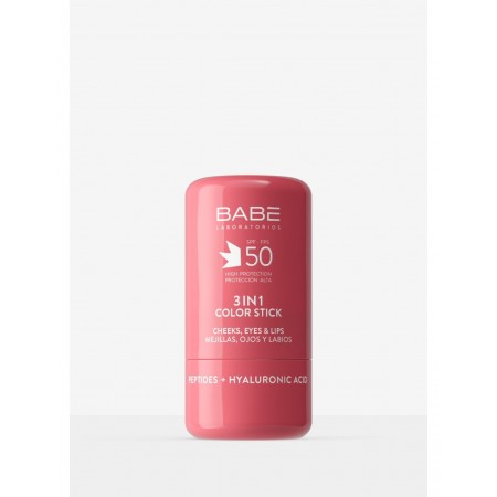 BABE 3 IN 1 COLOR STICK SPF 50 1 ENVASE 4 G COLOR 1