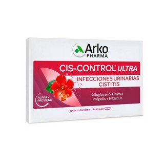 ARKOPHARMA CIS-CONTROL ULTRA INFECCION ORINA CISTITIS 15 CAPSULAS