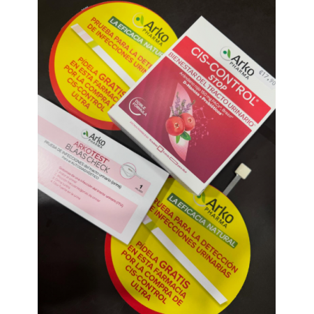 ARKOTEST BLAAS CHEC PRUEBA DE INFECCIONES DEL TRACTO URINARIO AUTODIAGNOSTICO 1 TEST