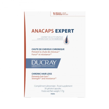 DUCRAY ANACAPS EXPERT ANTICAIDA 30 CAPSULAS