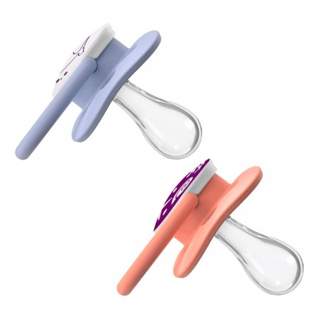 DR BROWN´S CHUPETE ADVANTAGE DE SILICONA REVERSIBLE TALLA 1 DE 0 A 6 MESES 2 UNIDADES