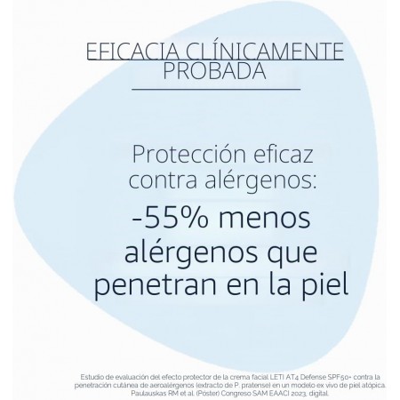LETI AT4 DEFENSE FACIAL SPF50+ CREMA 50 ML