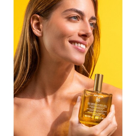 APIVITA MY BEELOVED OIL ACEITE SECO NUTRITIVO Y REPARADOR CARA CUERPO Y CABELLO 100 ML