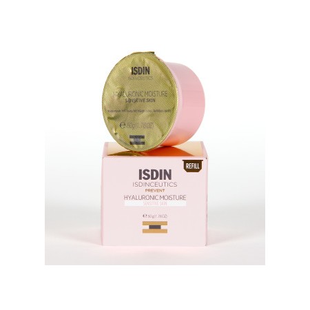 ISDINCEUTICS HYALURONIC MOISTURE CREMA PIEL SENSIBLE REFILL 50G