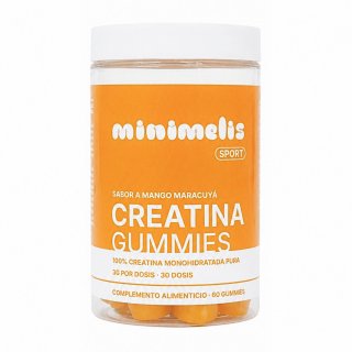 MINIMELIS CREATINA MANGO-MARACUYA 60 GUMMIES