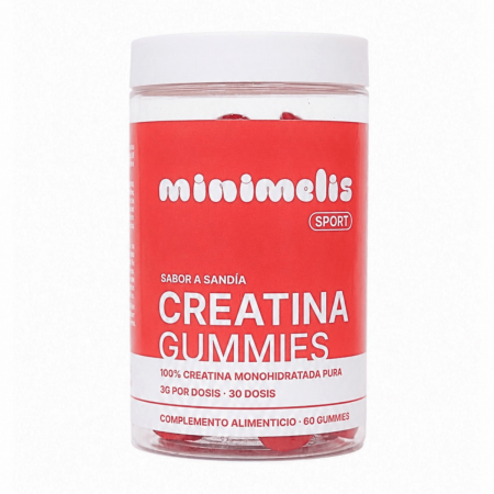 MINIMELIS CREATINA SANDIA 60 GUMMIES